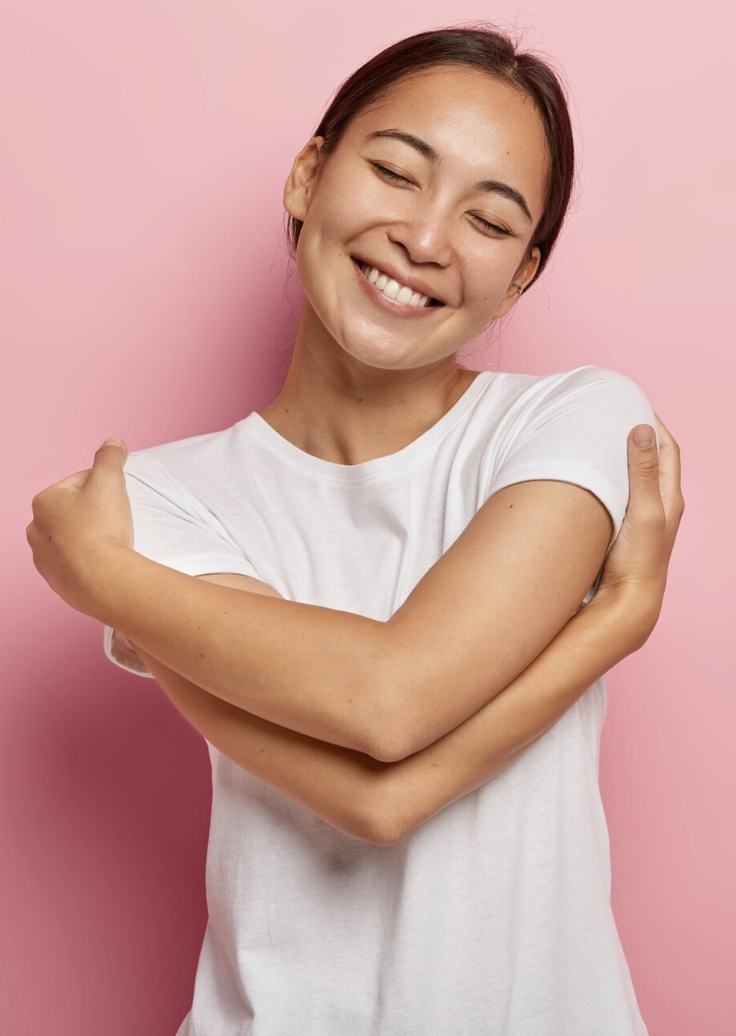 Mulher buscando equilíbrio metabólico